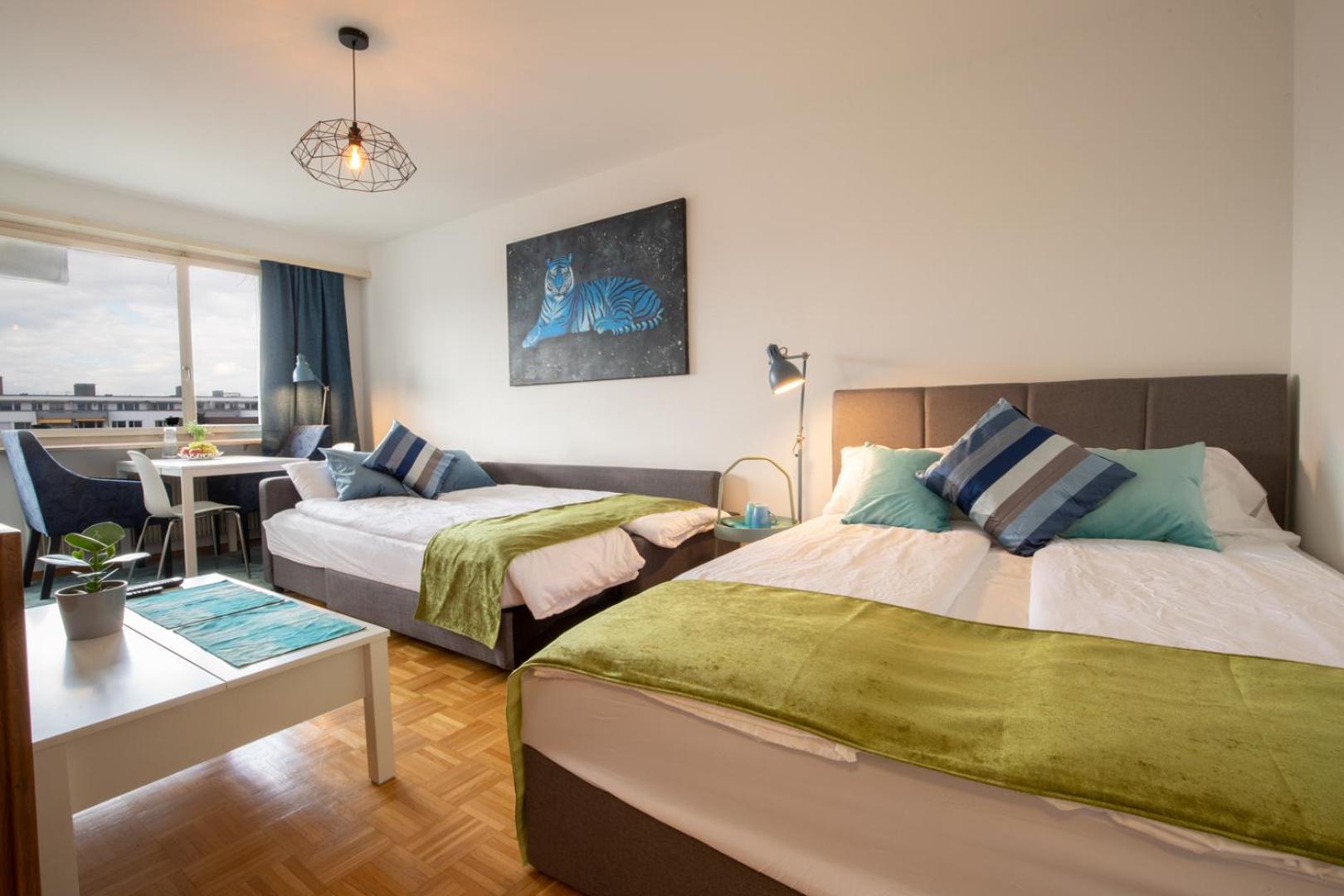 Special Blue Tiger Apartment Basel, Messe Kleinbasel 10-Star מראה חיצוני תמונה